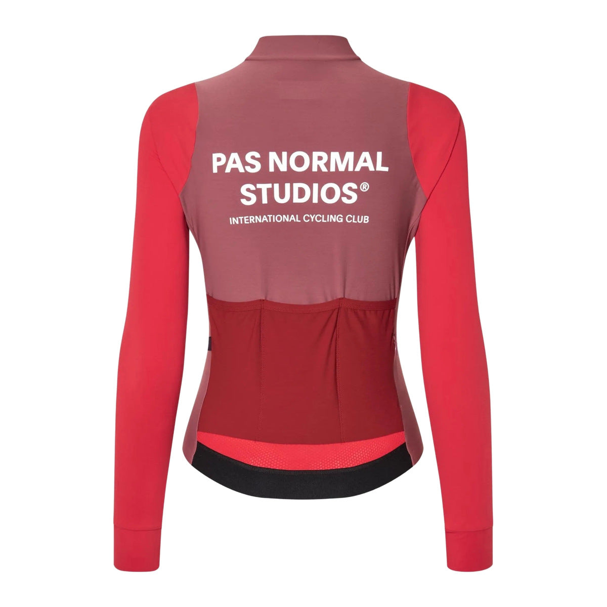 PAS NORMAL STUDIOS  Mechanism Women Long Sleeve Jersey - Block Red
