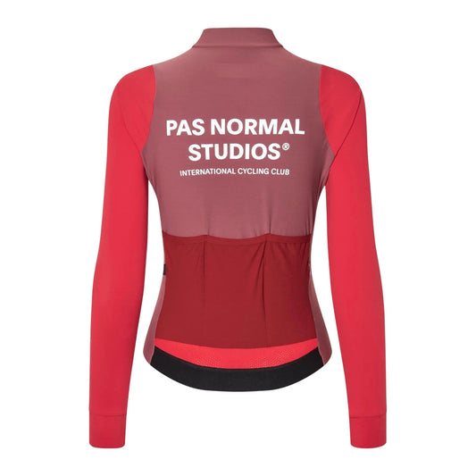 PAS NORMAL STUDIOS  Mechanism Women Long Sleeve Jersey - Block Red