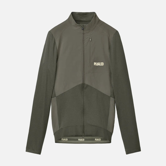PEDALED Odyssey Windblock Merino Women Jersey - Grey Ink