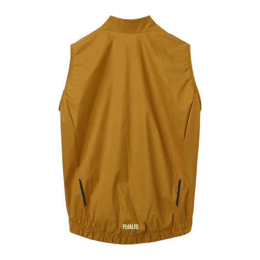 PEDALED Element Waterproof Vest - Mustard