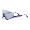 CAFE DU CYCLISYE Eyewear Emile Mirrored Sports Sunglasses - Verbena Tortoise