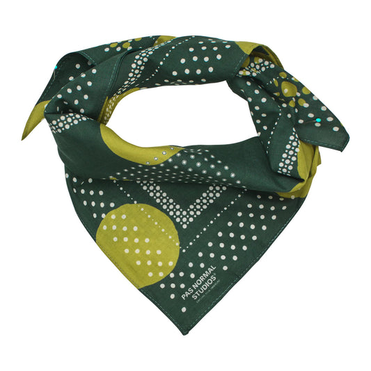 PAS NORMAL STUDIOS Off Race Bandana - Moss Green