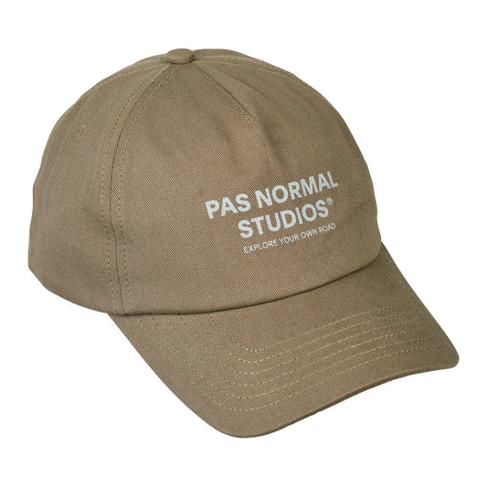PAS NORMAL STUDIOS Off Race Cotton Cap - Mud