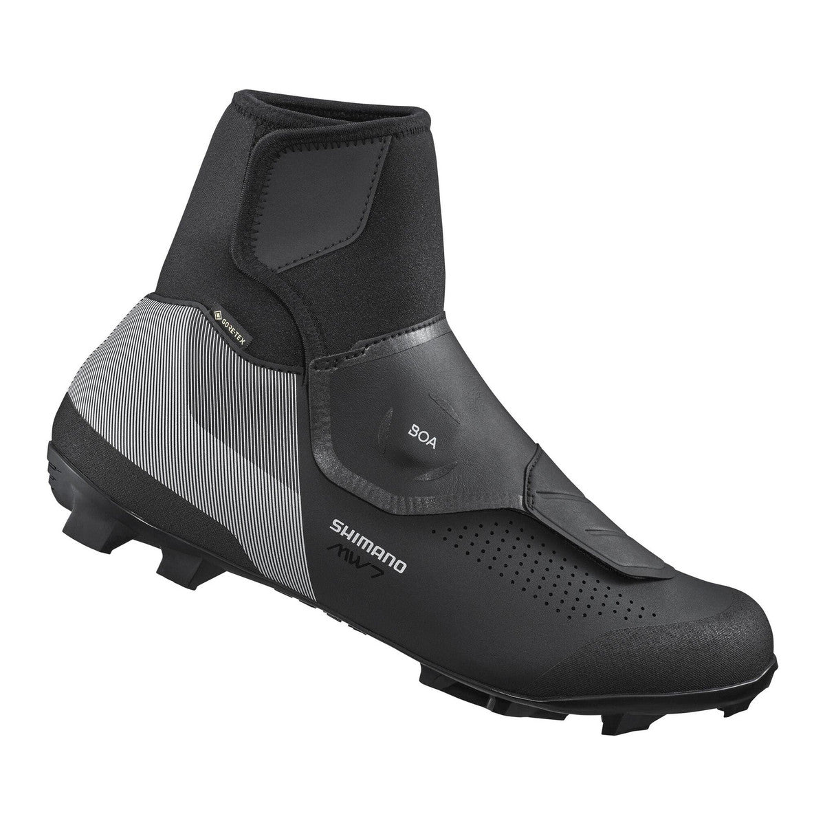 SHIMANO MW702 Winter Mountain Bike Shoes - Black