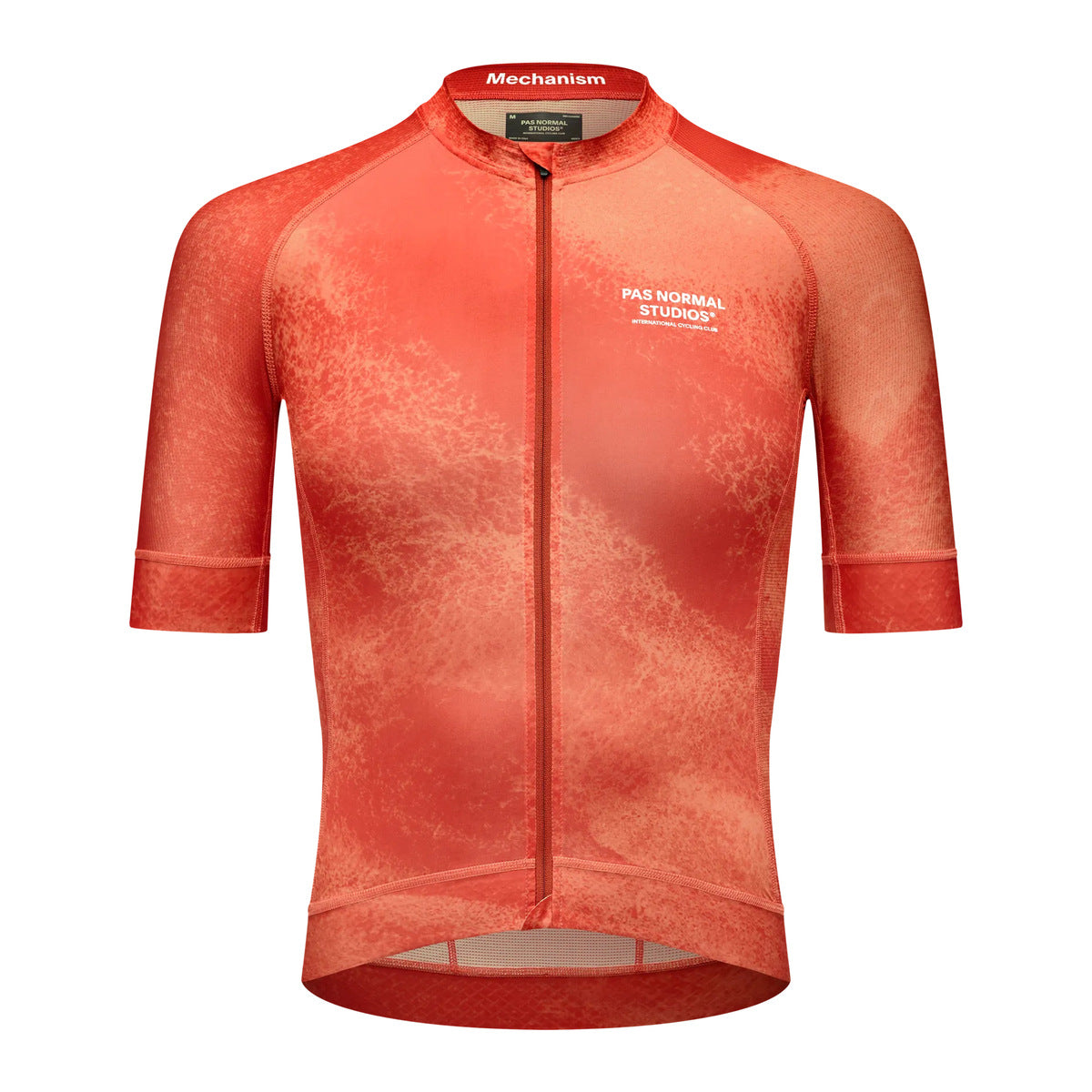 PAS NORMAL STUDIOS Mechanism Jersey - AOP Hibiscus Orange