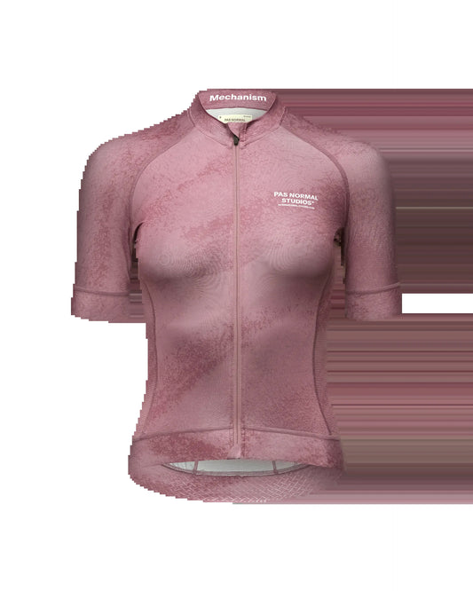 PAS NORMAL STUDIOS Mechanism Women Jersey - AOP Dark Mauve