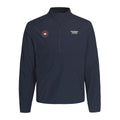 PAS NORMAL STUDIOS Balance Half Zip Jacket - Navy
