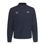 PAS NORMAL STUDIOS Balance Half Zip Jacket - Navy