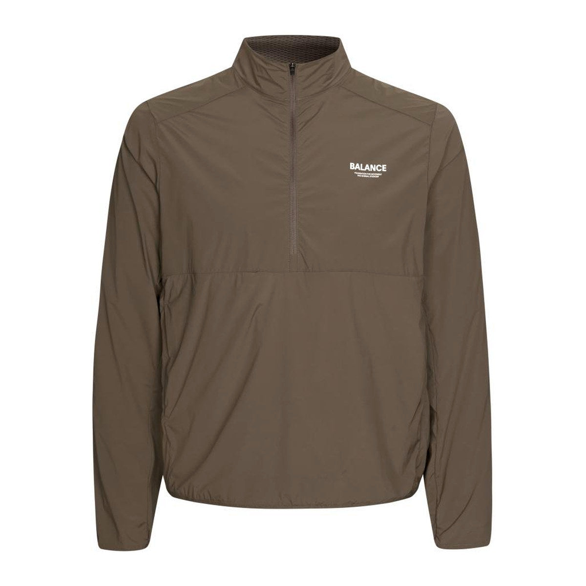 PAS NORMAL STUDIOS Balance Half Zip Jacket - Dusty Brown