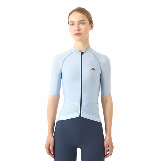 CAFE DU CYCLISTE Magda Lightweight Women Jersey - Horizon Grey