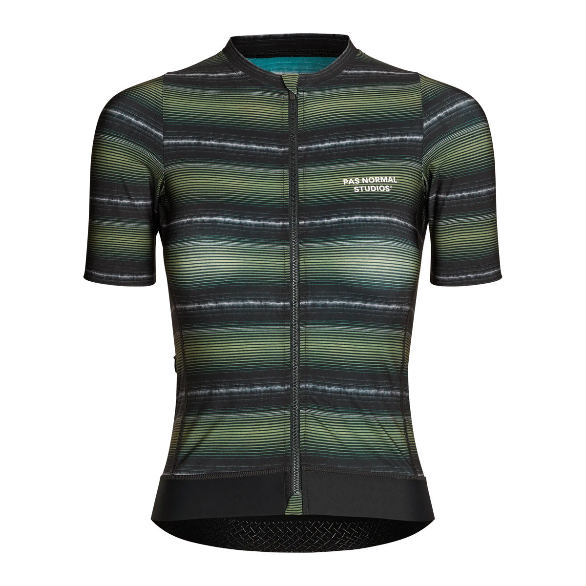 PAS NORMAL STUDIOS Women's Essential Jersey - Light Olive Stripe