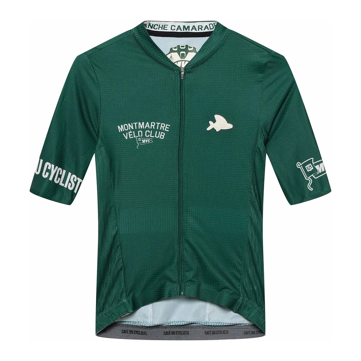 CAFÉ DU CYCLISTE Bergida MVC Women Jersey - Dark Green