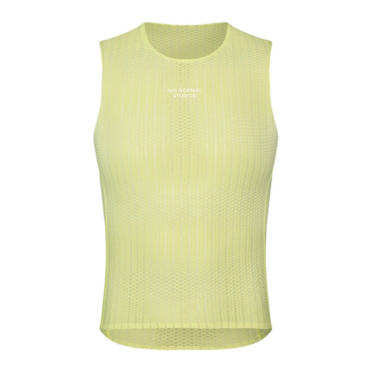 PAS NORMAL STUDIOS Men's Mechanism Pro Sleeveless Baselayer - Wasabi Green