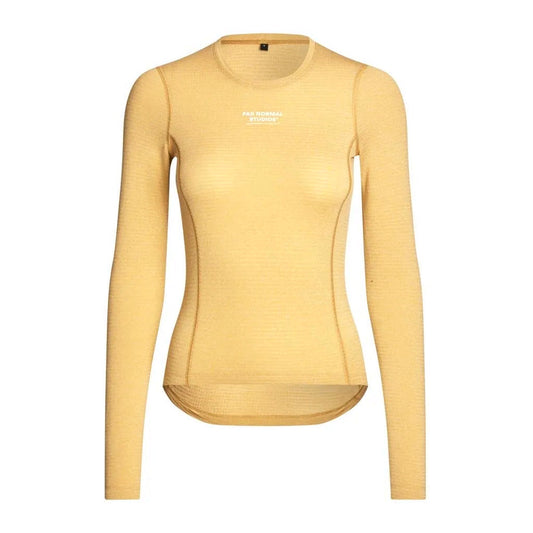 PAS NORMAL STUDIOS Women's Thermal Long Sleeve Base Layer - Camel
