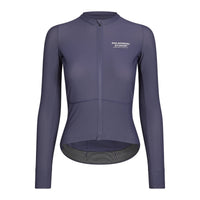PAS NORMAL STUDIOS Mujer Mechanism Pro Maillot Ciclismo Manga Larga - Iron Grey
