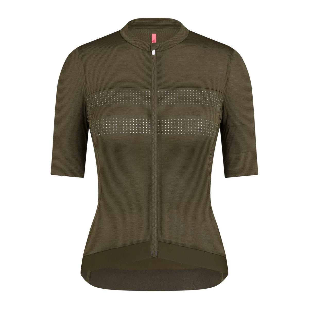 RAPHA Women's Brevet Lightweight Jersey III - Dark Olive/Silver Reflective