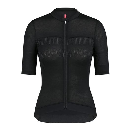 RAPHA Women's Brevet Lightweight Jersey III - Black/Black Reflective