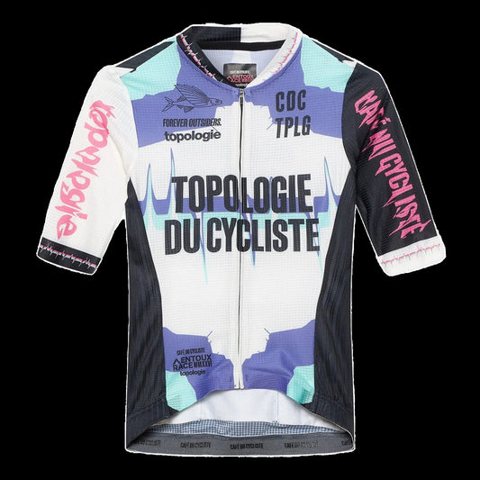 CAFÉ DU CYCLISTE Bergida Women Jersey - Topologie