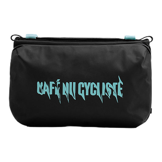 CAFÉ DU CYCLISTE Topologie Large Bottle Sacoche - Black Mint