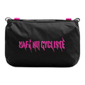 CAFÉ DU CYCLISTE Topologie Large Bottle Sacoche - Black Fuchsia