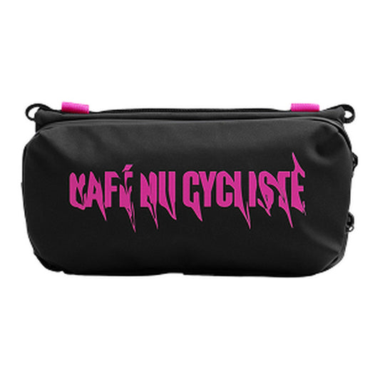 CAFÉ DU CYCLISTE Topologie Medium Bottle Sacoche - Black Fuchsia