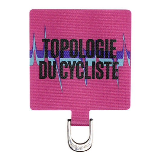 CAFÉ DU CYCLISTE Topologie Phone Strap Adaptor - Fuchsia