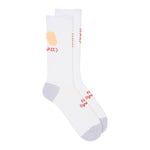 MAAP Strata Team Sock - White/Sorbet