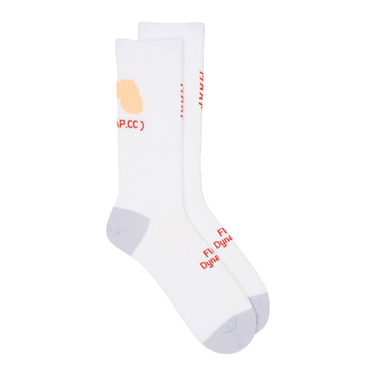 MAAP Strata Team Sock - White/Sorbet