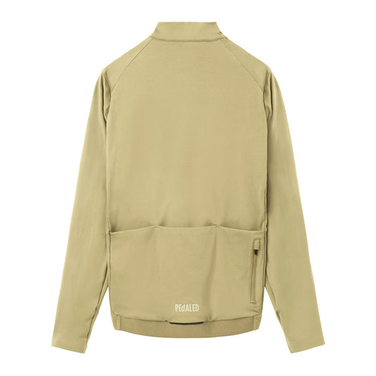 PEDALED WOMEN ELEMENT LONG SLEEVE JERSEY - DRIED HERB