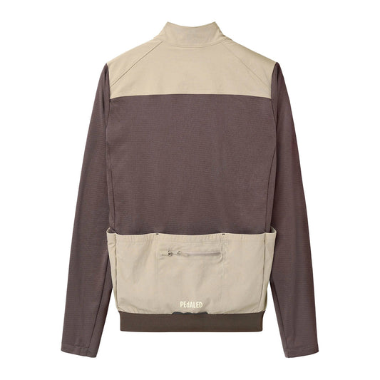PEDALED ODYSSEY WINDBLOCK MERINO JERSEY - RAISIN PURPLE