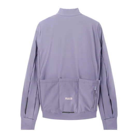 PEDALED ODYSSEY LONG SLEEVE JERSEY - LILAC
