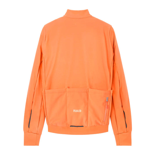PEDALED ODYSSEY LONG SLEEVE JERSEY - ORANGE
