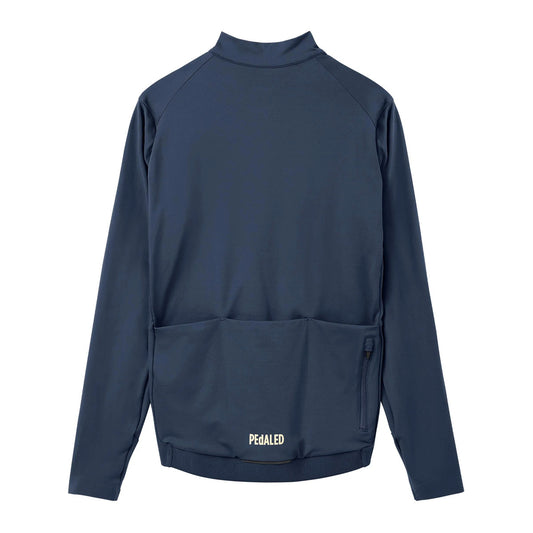 PEDALED ELEMENT LONG SLEEVE JERSEY - TOTAL ECLIPSE