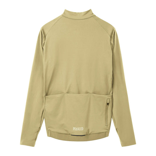 PEDALED ELEMENT LONG SLEEVE JERSEY - DRIED HERB
