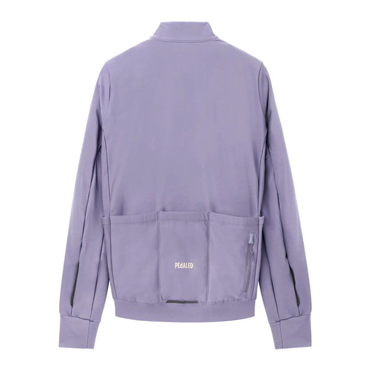 PEDALED WOMEN ODYSSEY LONG SLEEVE JERSEY - LILAC