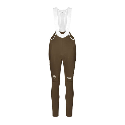 PAS NORMAL STUDIOS Women PAS Mechanism Thermal Long Bibs - Dark Earth