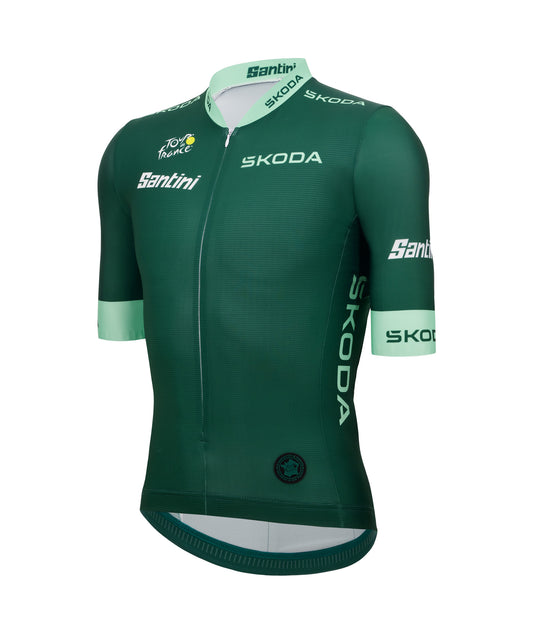 SANTINI Tour De France Official Maillot Ciclismo - Green
