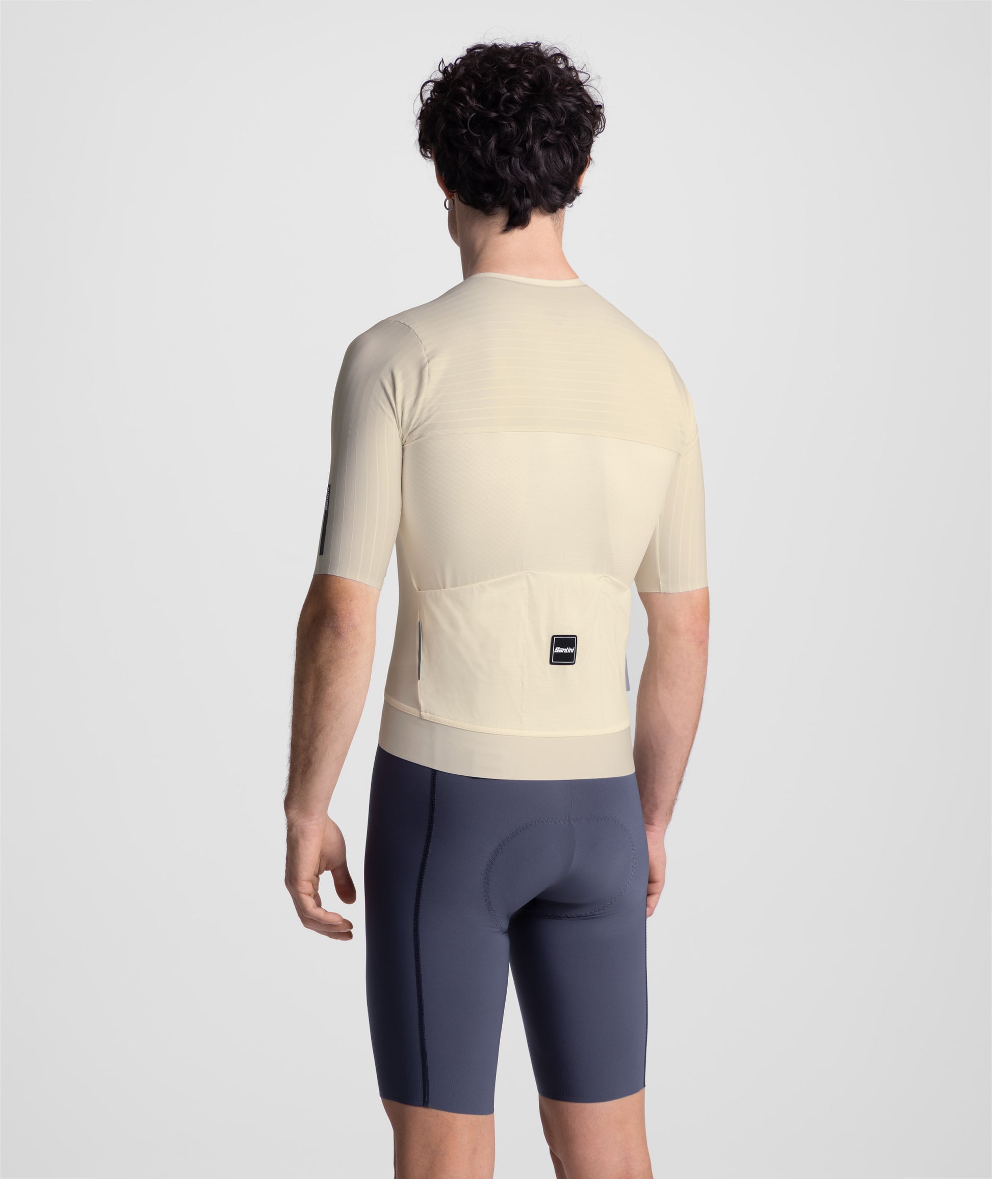 SANTINI Aero Race Unisex Short Sleeve Jersey - Cream