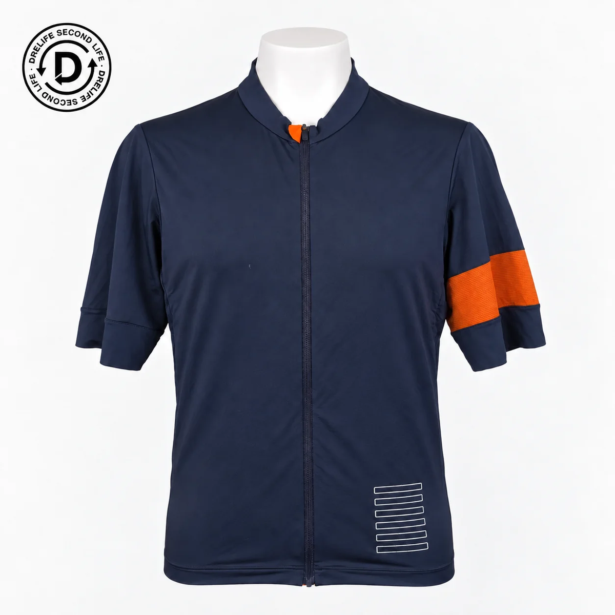 Rapha Pro Team Training Jersey - Navy / Orange (Second life) — front view