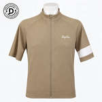 Rapha Core Lightweight Jersey - Tan / White (Second life) — front view