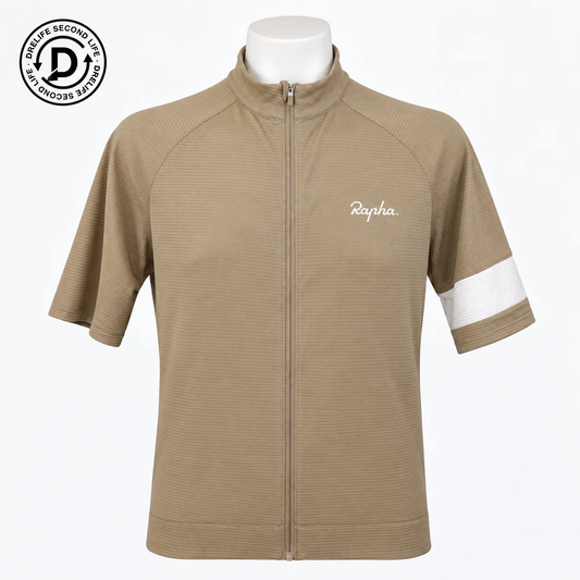 Rapha Core Lightweight Jersey - Tan / White (Second life) — front view