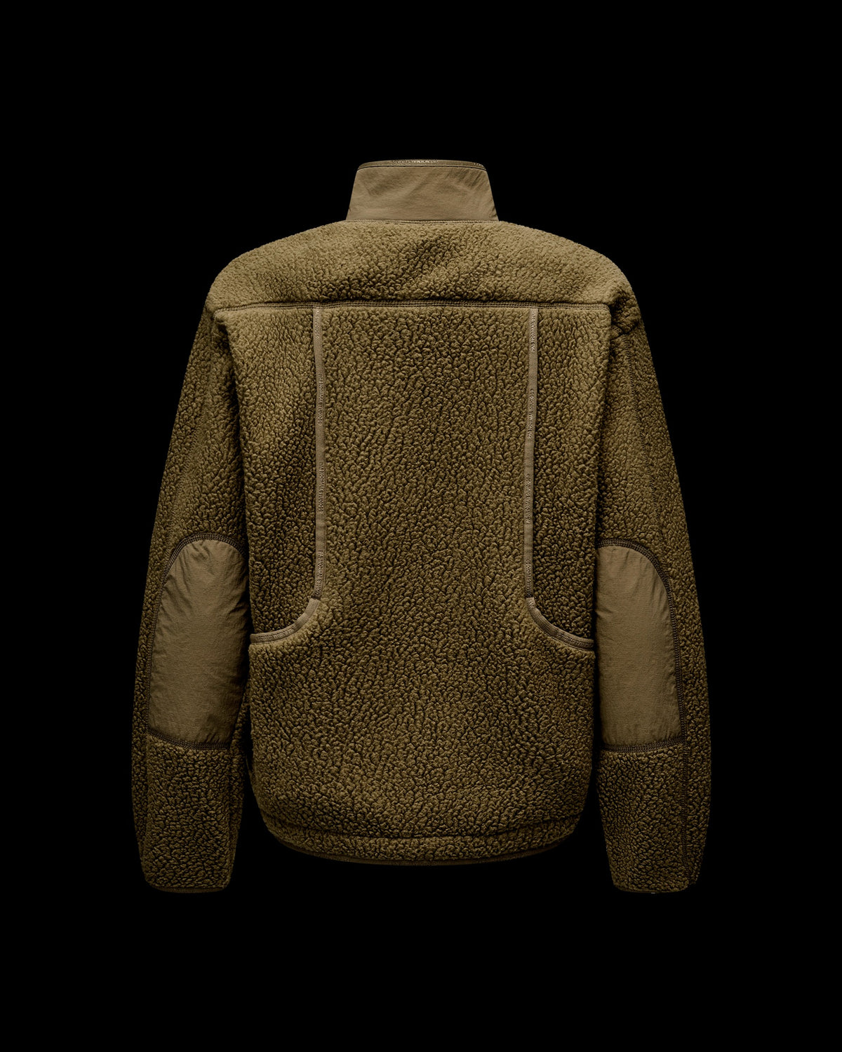 PAS NORMAL STUDIOS Women Off-Race Pile Fleece Jacket - Deep Olive