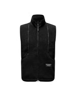 PAS NORMAL STUDIOS Off Race Pile Fleece Chaleco de ciclisme - Negre