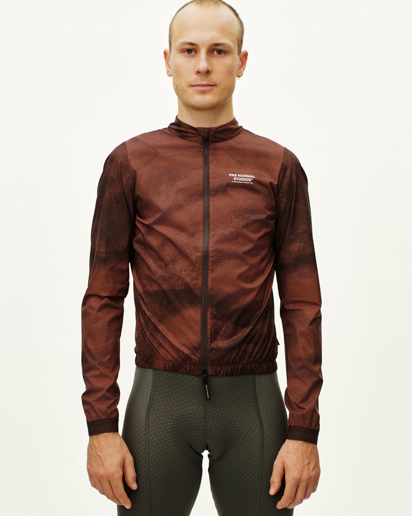 PAS NORMAL STUDIOS Mechanism Stow Away Jaqueta - AOP Light brown