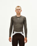 PAS NORMAL STUDIOS Men Thermal Long Sleeve Baselayer - Dark Coffee