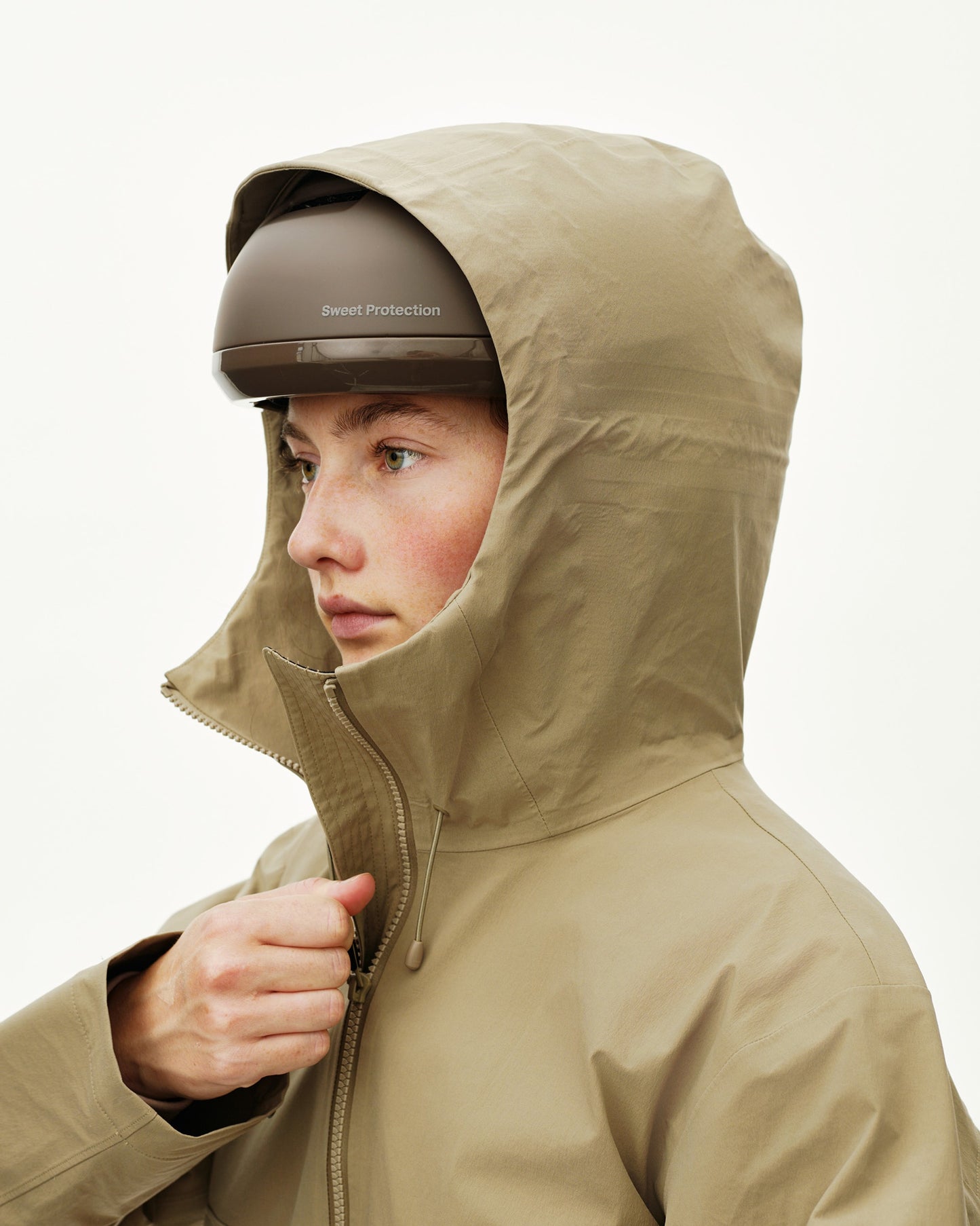 PAS NORMAL STUDIOS Off Race 3L Shell Jacket - Dusty Earth