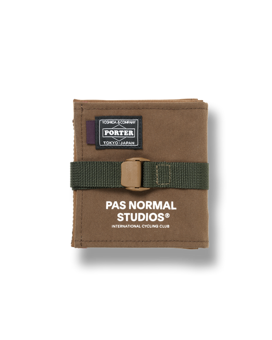 PAS NORMAL STUDIOS x Yoshida Porter Saddle Bag - Light Brown