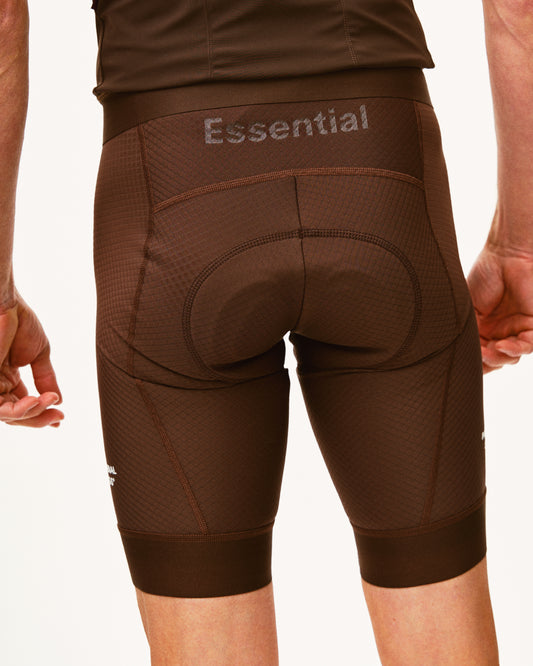 PAS NORMAL STUDIOS Essential Bib Shorts - Light Brown