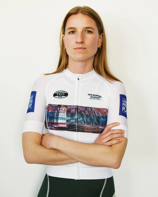 PAS NORMAL STUDIOS TKO Mechanism  Women Jersey SS25 - Human Error White