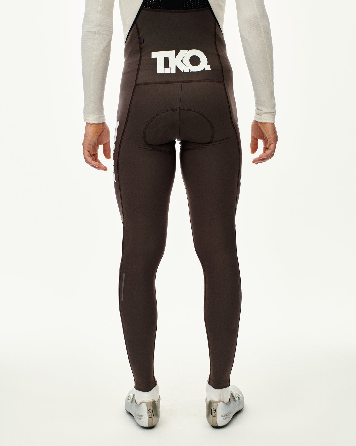 PAS NORMAL STUDIOS TKO Essential Thermal Lange fietsbroek - Dark Purple